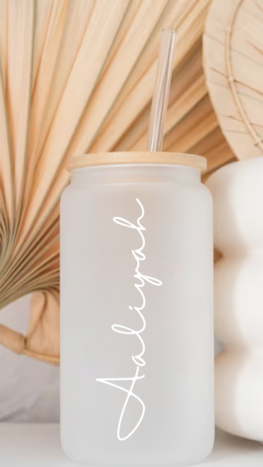 Personalized Glass Cups
