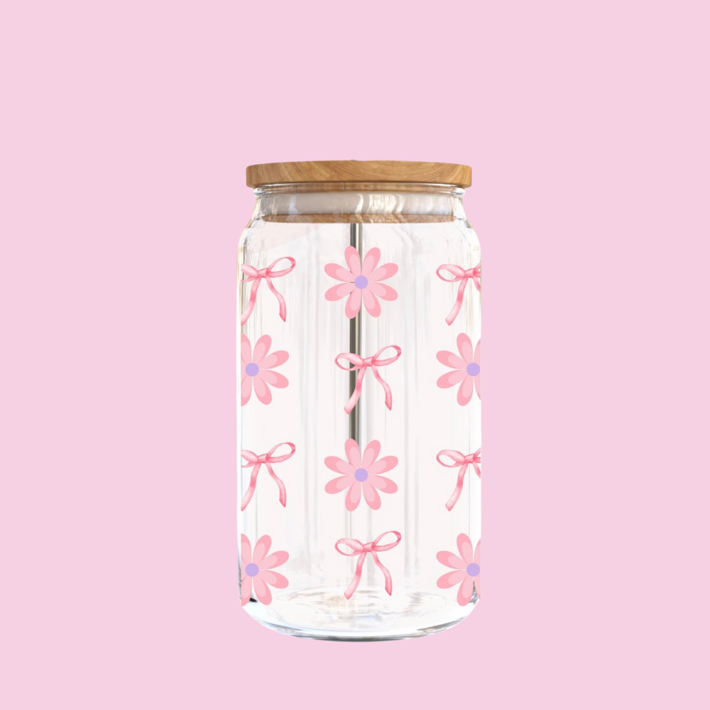 Pink Bows + Flowers