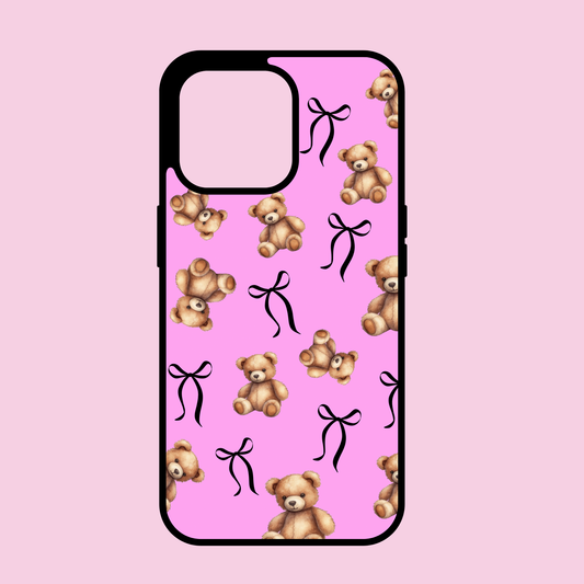 Beary Bow (Pink)